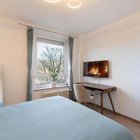Charmentes Privatzimmer Mit Kueche, Naturgebiet Düsseldorf Kültér fotó